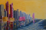 Survol de Dubaï 91x60 - Collection Urbanisme