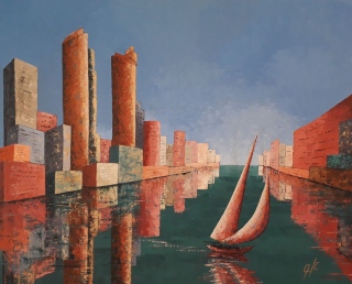 Harmonies 100x80 - Collection Urbanisme