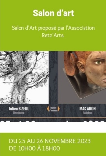 Salon d'Art 25 & 26 novembre 2023 à Ste Pazanne - Expositions